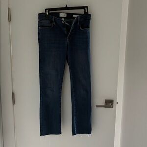 Frame Le High Straight women’s  Blue Jeans - 27